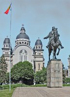 La statua di Avram Iancu